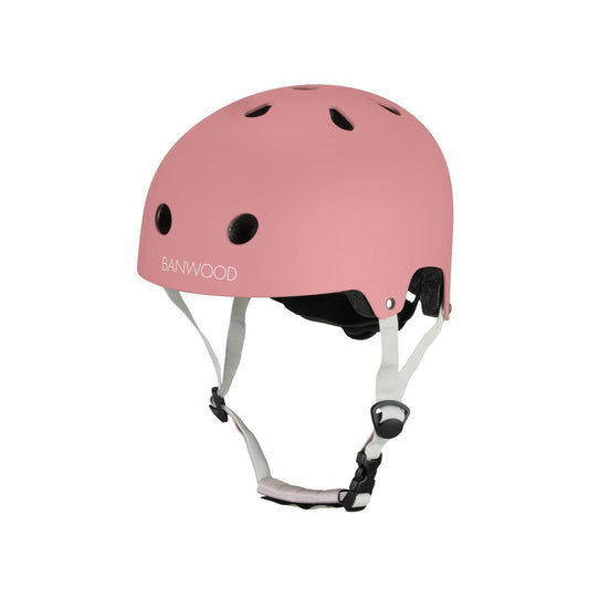 casque enfant eco framboise banwood