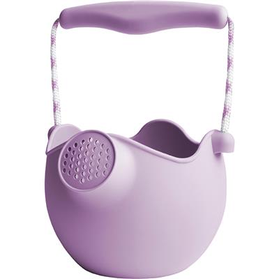 Scrunch: ARROSOIR lilas diam.12x10cm, avec anses en corde, repliable, 100% silicone, recyclable, 12m+