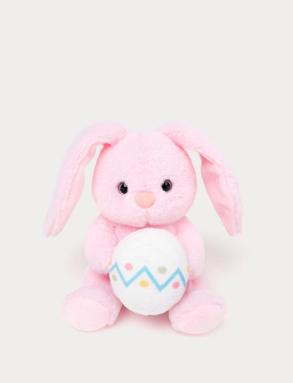 Trio de Peluches Lapins avec œufs de Pâques – Vue 2