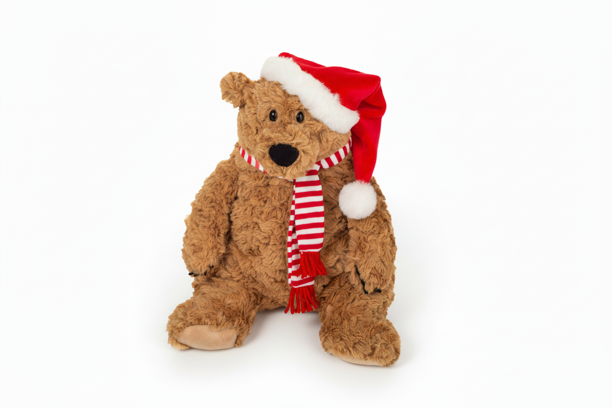 Howard the Brown Bear Plush Toy Christmas