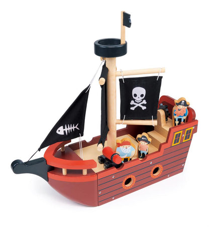 Wooden Pirate Ship "Fishbones"