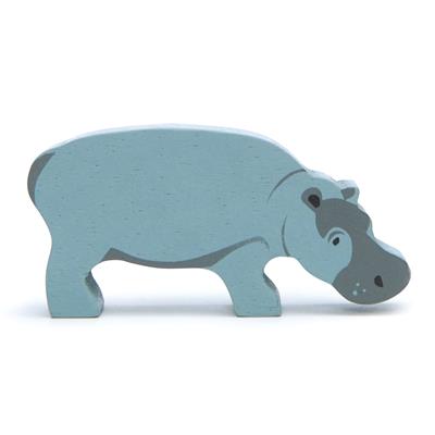 Tender Leaf Animaux: ANIMAL DE SAFARI/HIPPO, en bois, 3+