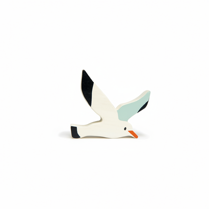 Wooden figurine Seagull