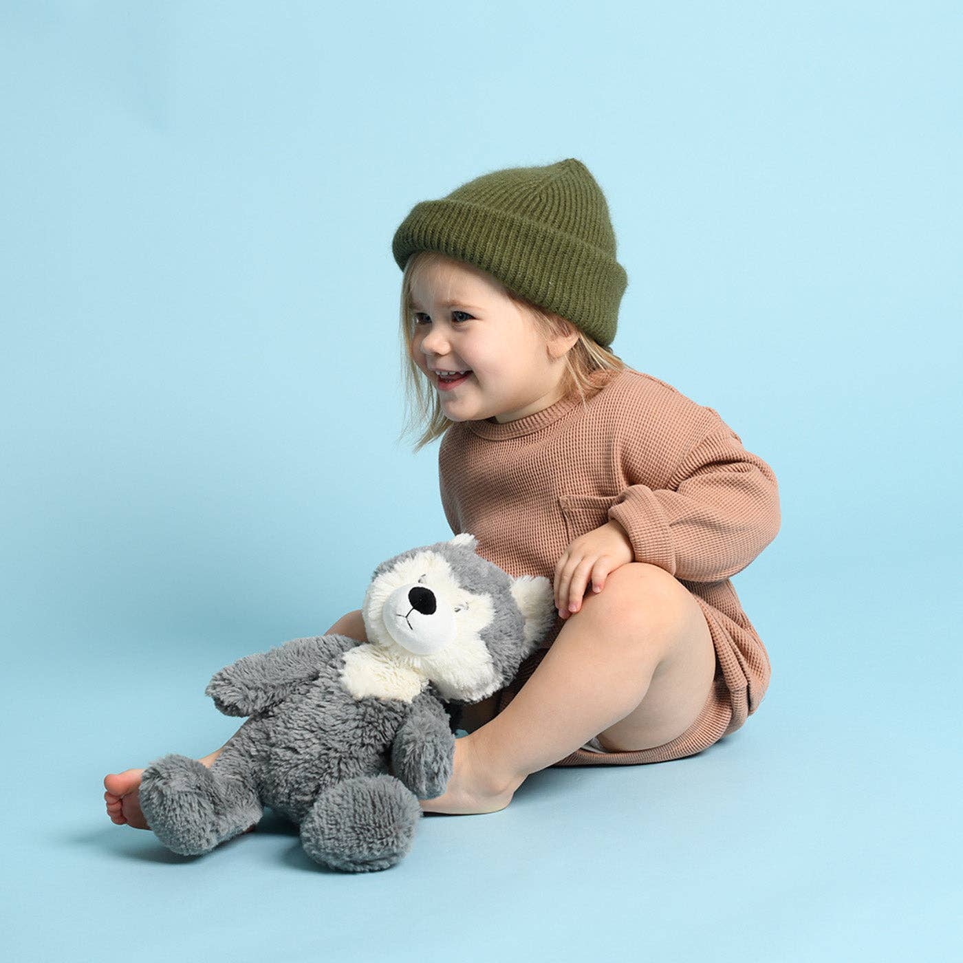 Warmies Wolf Plush Hot Water Bottle