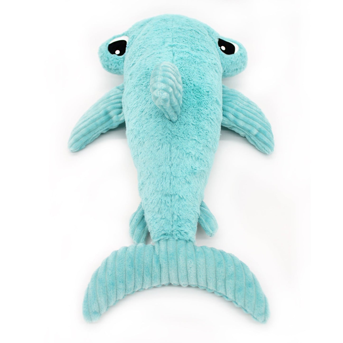 Peluche requin marteau Clou maman et son bébé bleu aqua – Les Ptipotos – vue 5