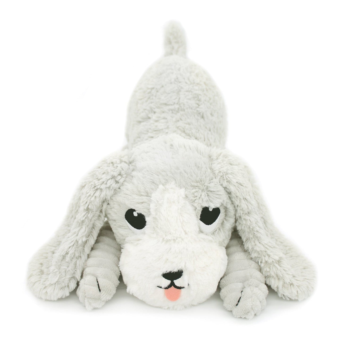Peluche chien Toutou maman et son bébé gris – Les Ptipotos – vue 6