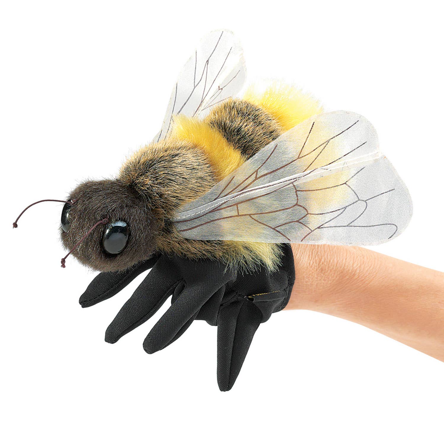 Marionnette à main Abeille 3028/ Abeille à miel Folkmanis réaliste