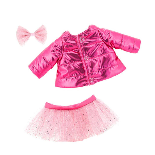 Clothing set: pink jacket