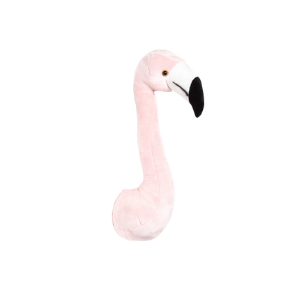 Décoration Murale Peluche Sophia le Flamant Rose - Wild & Soft