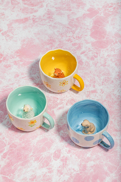 Highland Cow Surprise Mug