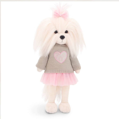 Lucky Mimi Hundepuppe: Rosa Herz - 38 cm