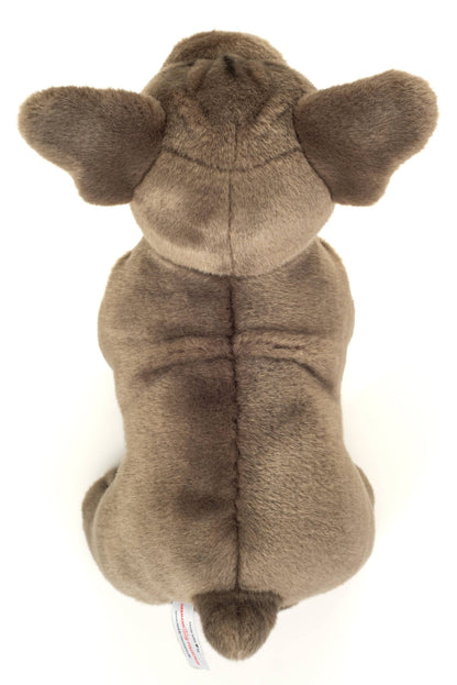 Peluche Bouledogue Français Gris - Teddy Hermann