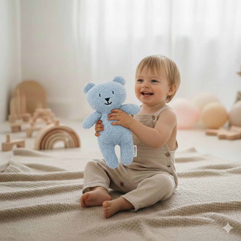 Teddy Bear Plush - Blue