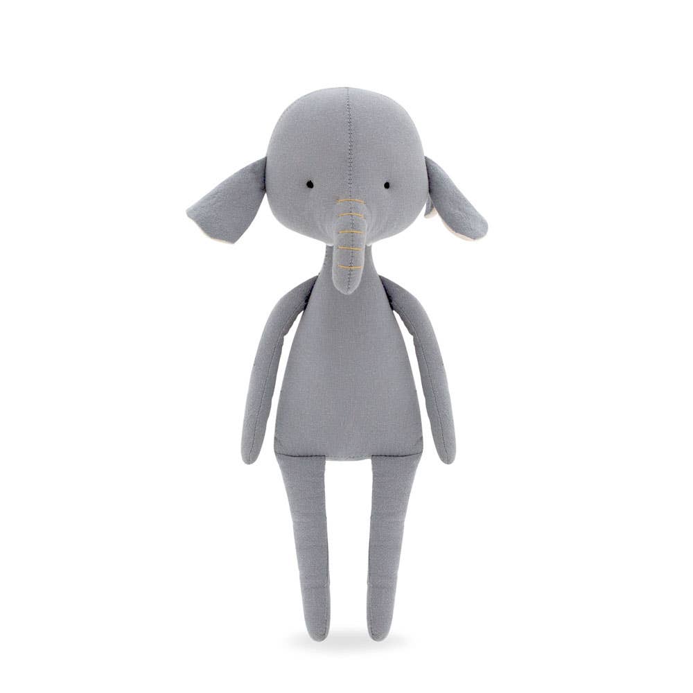 Cotton soft toy, Alicia the mermaid elephant: 29 cm, from 3 years old
