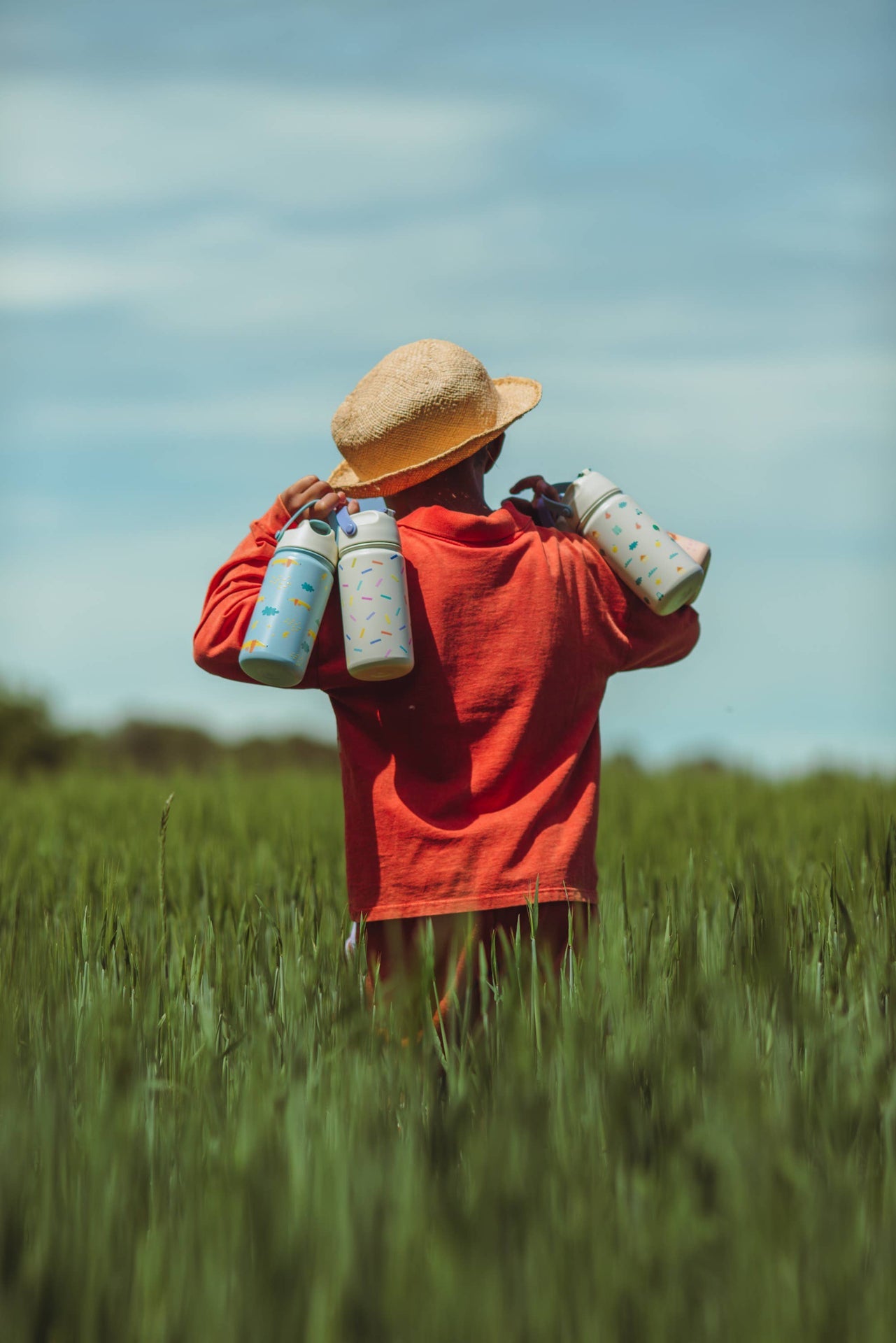 Flying Dog Edelstahl-Isolierwasserflasche für Kinder