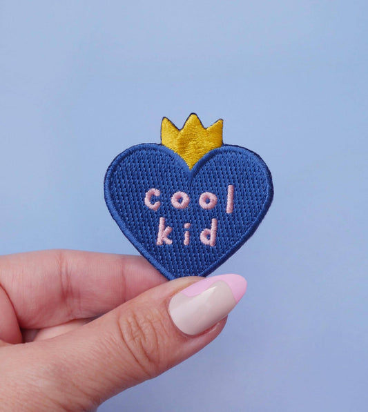 Cool Kid Iron-On Patch