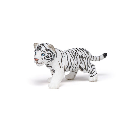Figurine Bébé tigre blanc Papo - animal sauvage