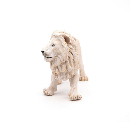 Figurine Lion blanc Papo - animal sauvage