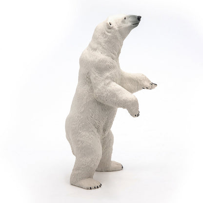 Figurine Ours polaire debout Papo - animal sauvage