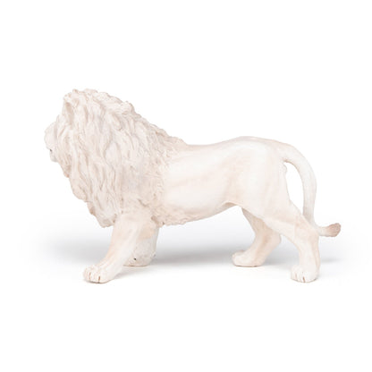 Figurine Grand lion blanc Papo - figurine géante
