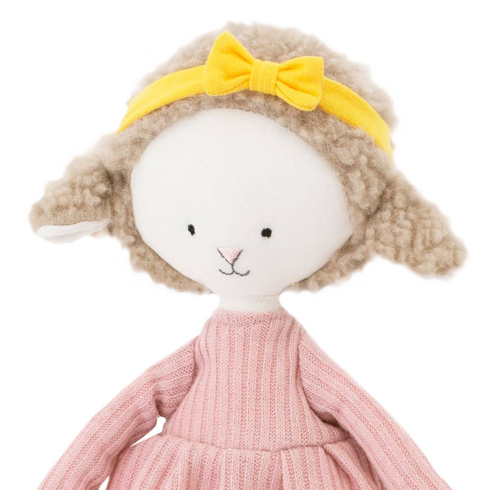Cotti Motti cotton soft toy, Zoe the sheep - 29 cm, from birth