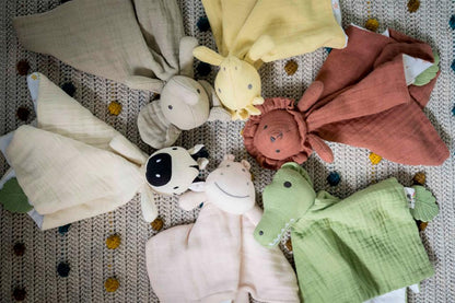 Doudou Éléphant avec Support de Dentition