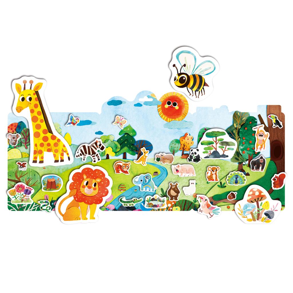 Jelly Stickers - Wild Animals