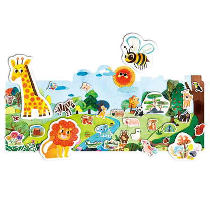 Jelly Stickers - Wild Animals