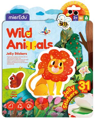 Jelly Stickers - Wild Animals