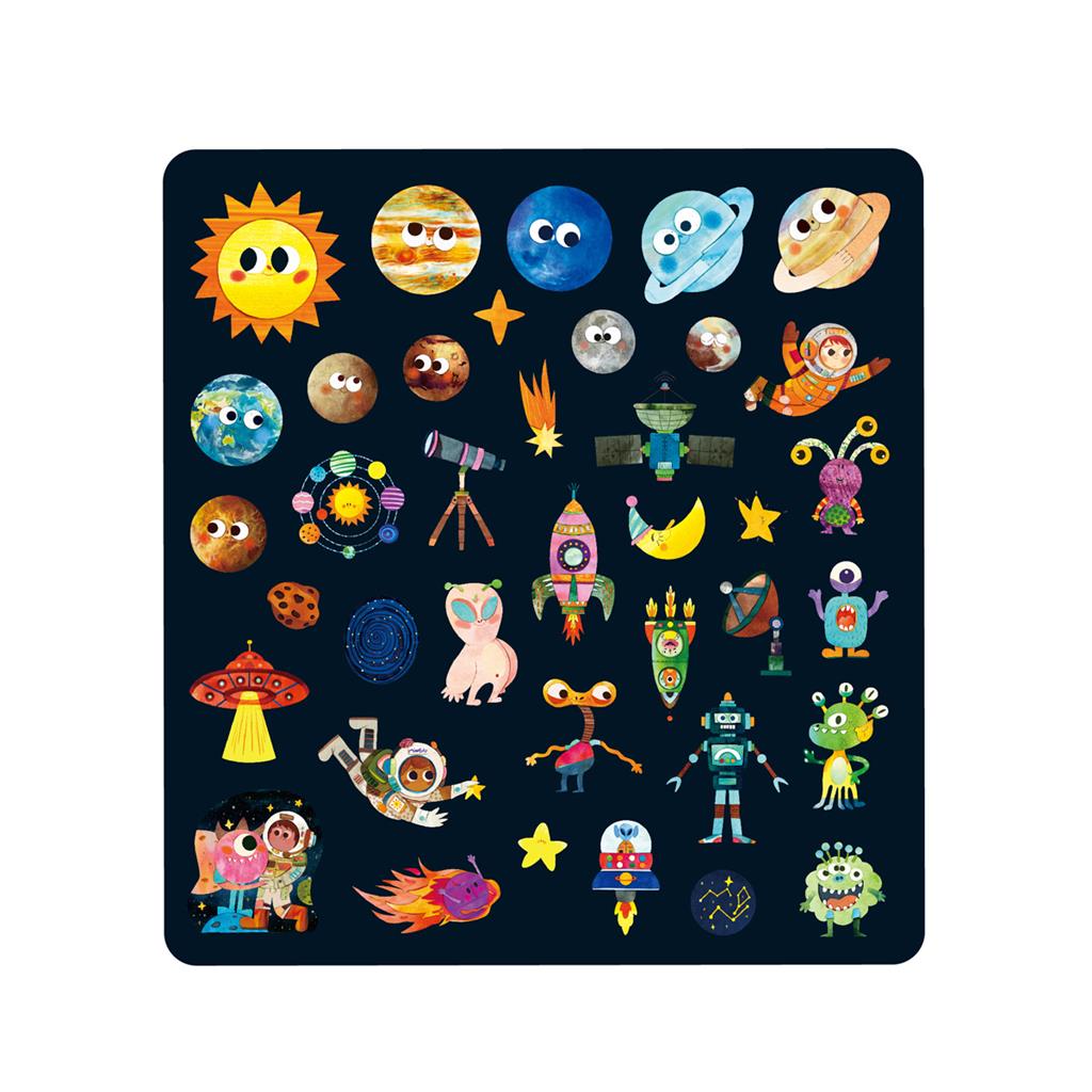 Jelly Stickers - Space Explorer