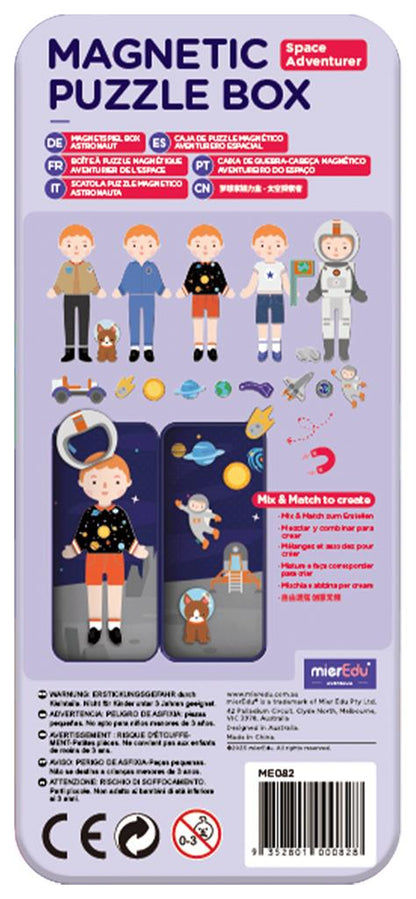 Boîte De Puzzle Magnétique - Aventuriers De L'espace