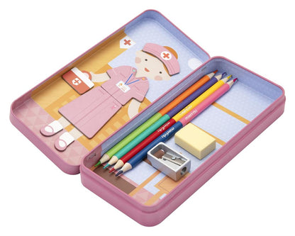 Boîte De Puzzle Magnétique - Médecin