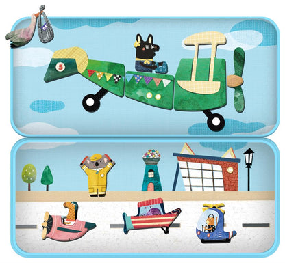 Boîte De Puzzle Magnétique - Avions