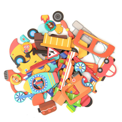 Magnetic Book - Vehicles