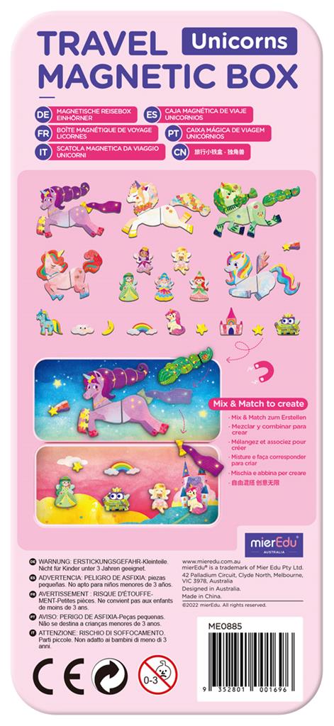 Magnetic Puzzle Box - Unicorns