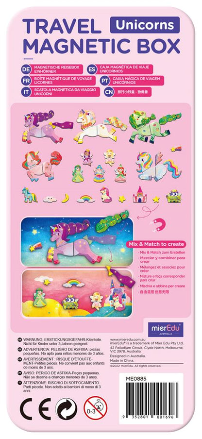 Magnetic Puzzle Box - Unicorns