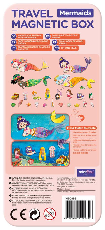 Magnetic Puzzle Box - Mermaids