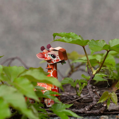 Puzzle 3D Construction - Girafe