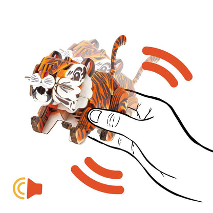 3D Puzzle Konstruktion - Tiger