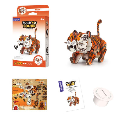 3D Puzzle Konstruktion - Tiger