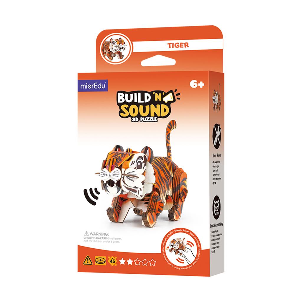 3D Puzzle Konstruktion - Tiger