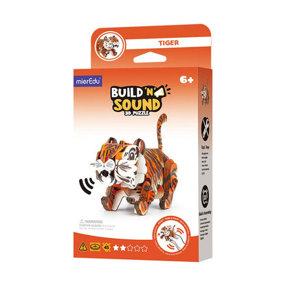 3D Puzzle Konstruktion - Tiger