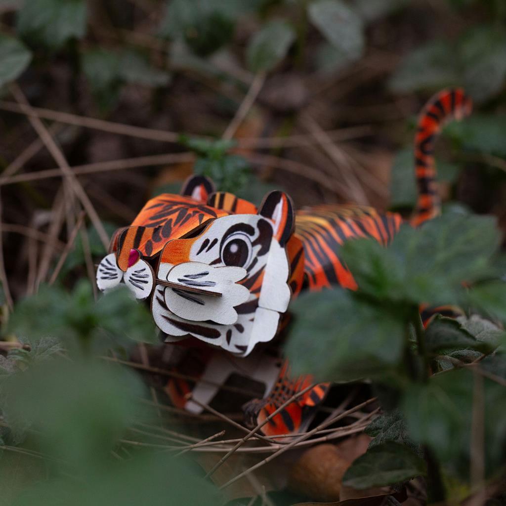 3D Puzzle Konstruktion - Tiger