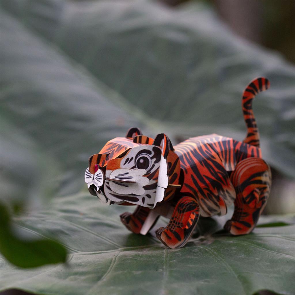 3D Puzzle Konstruktion - Tiger