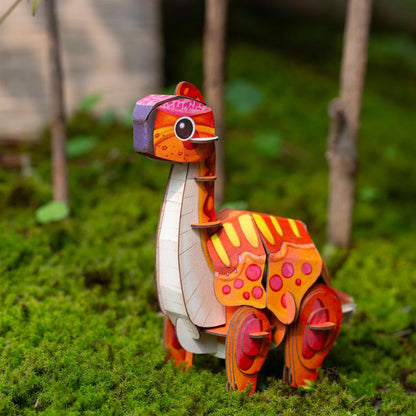 3D Puzzle Konstruktion - Brachiosaurus