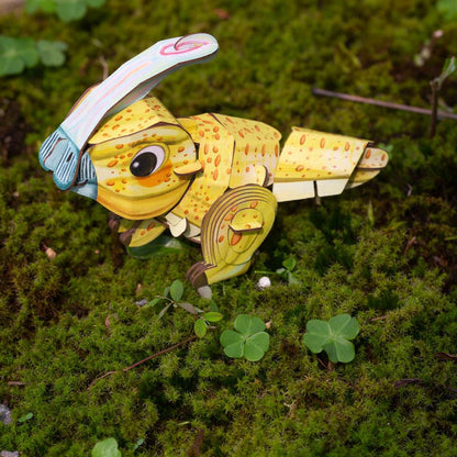 3D Puzzle Construction - Parasaurolophus