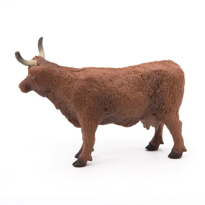 Figurine Vache salers Papo - animal de la ferme