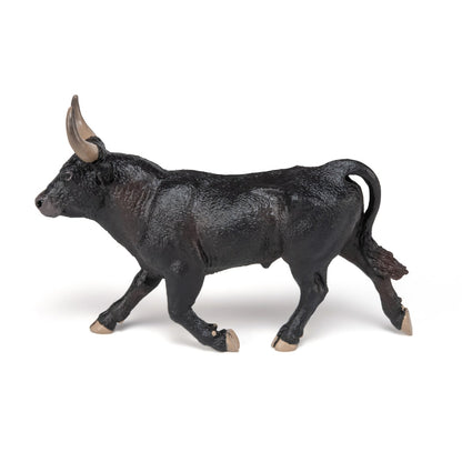 Figurine Taureau Camarguais Papo - animal de la ferme