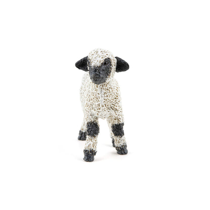 Figurine Agneau nez noir du Valais Papo - animal de la ferme