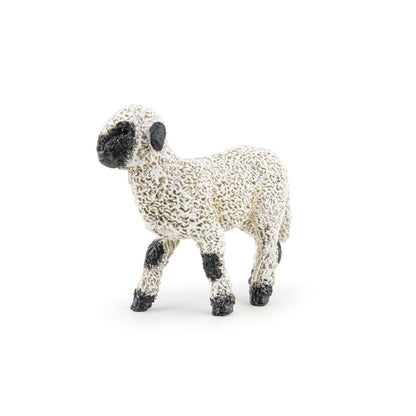 Figurine Agneau nez noir du Valais Papo - animal de la ferme